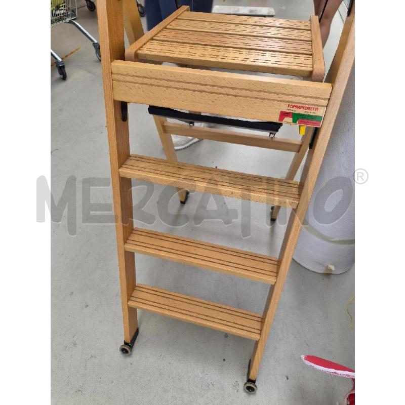 SCALETTA FOPPAPEDRETTI A 4 GRADINI  | Mercatino dell'Usato Arcore 2