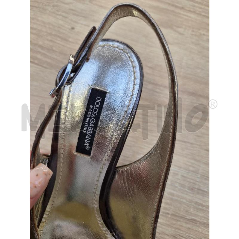 SCARPE DONNA DOLCE&GABBANA LUREX TG 37 | Mercatino dell'Usato Arcore 3