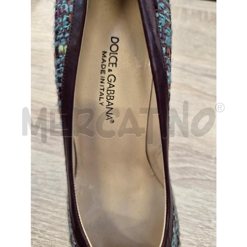 SCARPE DONNA DOLCE&GABBANA TWEED 36 | Mercatino dell'Usato Arcore 3