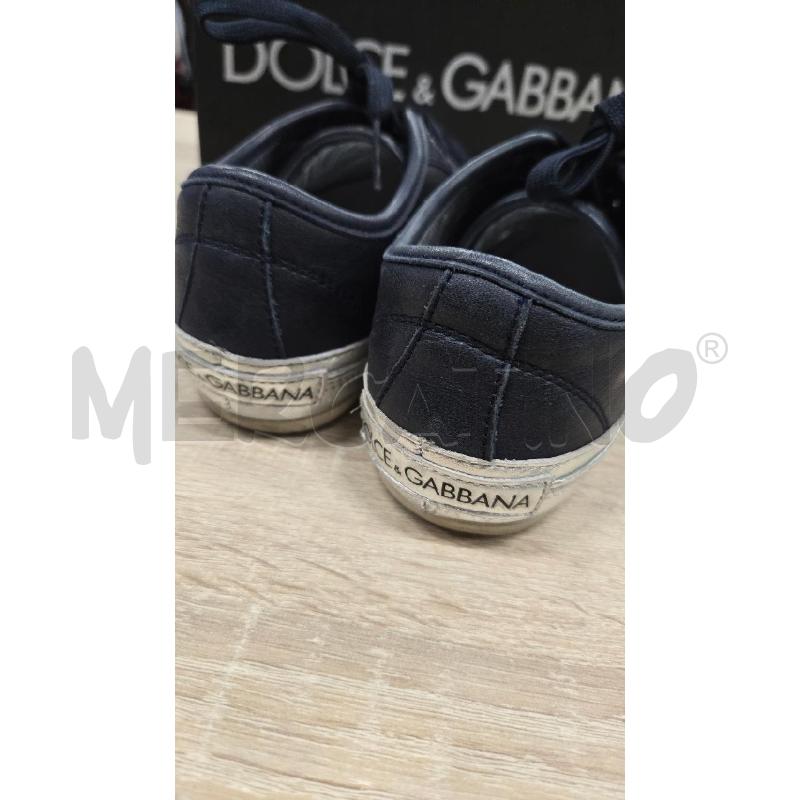 SCARPE DONNA DOLCE & GABBANA BLU ARGENTO | Mercatino dell'Usato Arcore 4