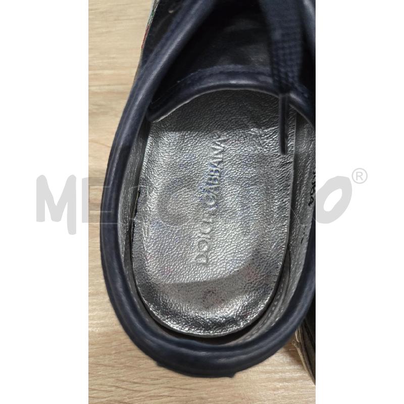 SCARPE DONNA DOLCE & GABBANA BLU ARGENTO | Mercatino dell'Usato Arcore 5