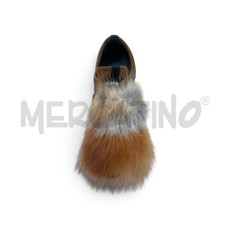 SCARPE DONNA ELENA IACHI MARRONE PELO N 38 | Mercatino dell'Usato Arcore 2