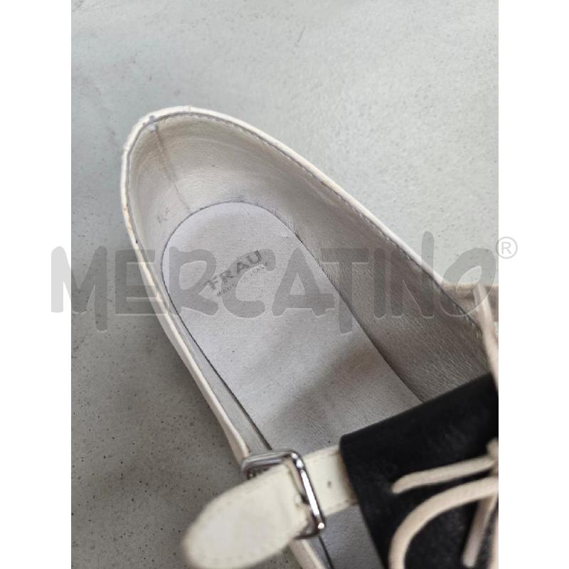 SCARPE DONNA FRAU BIANCHE E  NERE FRANGIE  | Mercatino dell'Usato Arcore 3