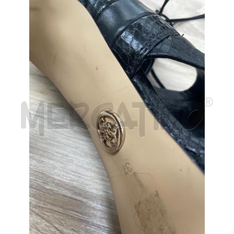 SCARPE DONNA GUESS NERA LACCI  | Mercatino dell'Usato Arcore 2