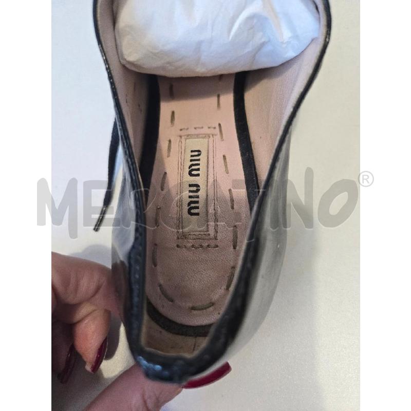 SCARPE DONNA MIU MIU BERI VERNICE TG 36.5 | Mercatino dell'Usato Arcore 3
