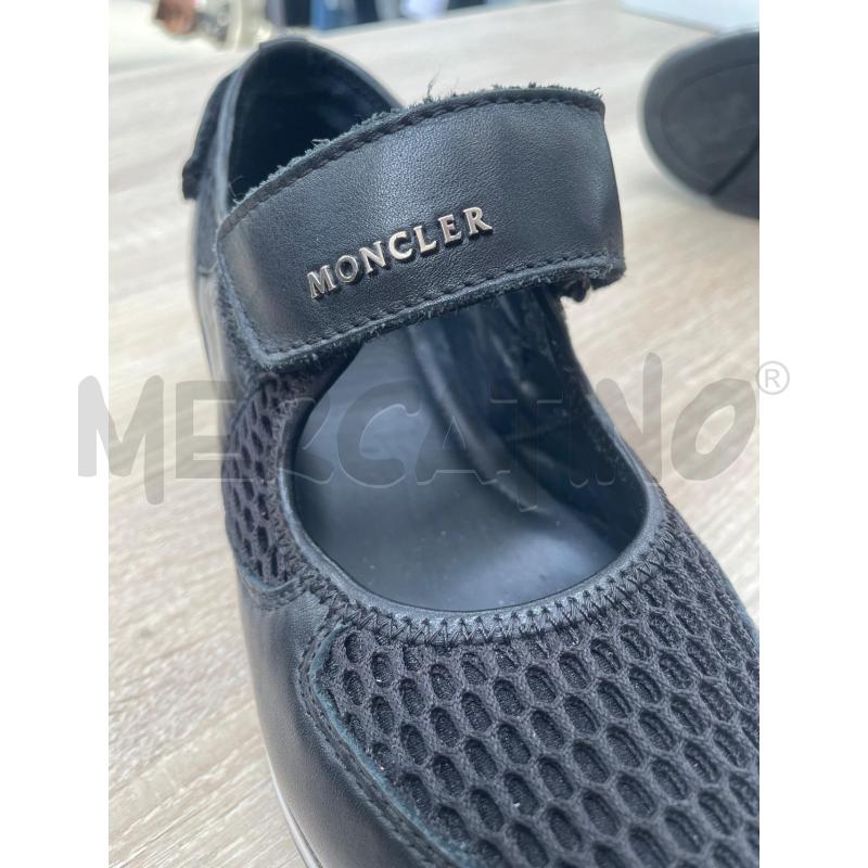 SCARPE DONNA MONCLER NERE RETATE TG 36  | Mercatino dell'Usato Arcore 4