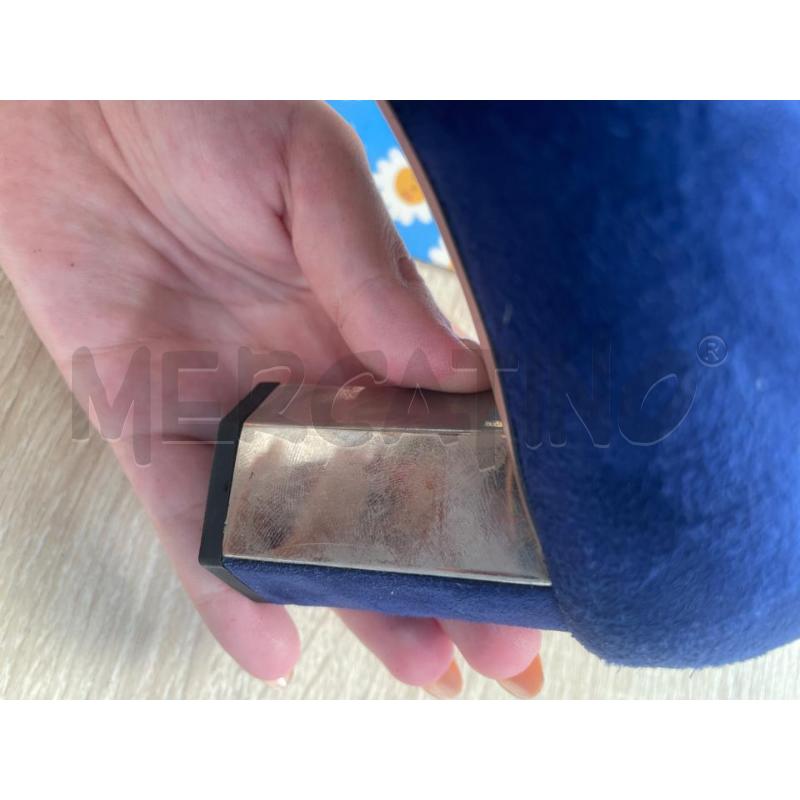 SCARPE DONNA PRADA BLU SCAMOSCIATE  | Mercatino dell'Usato Arcore 2