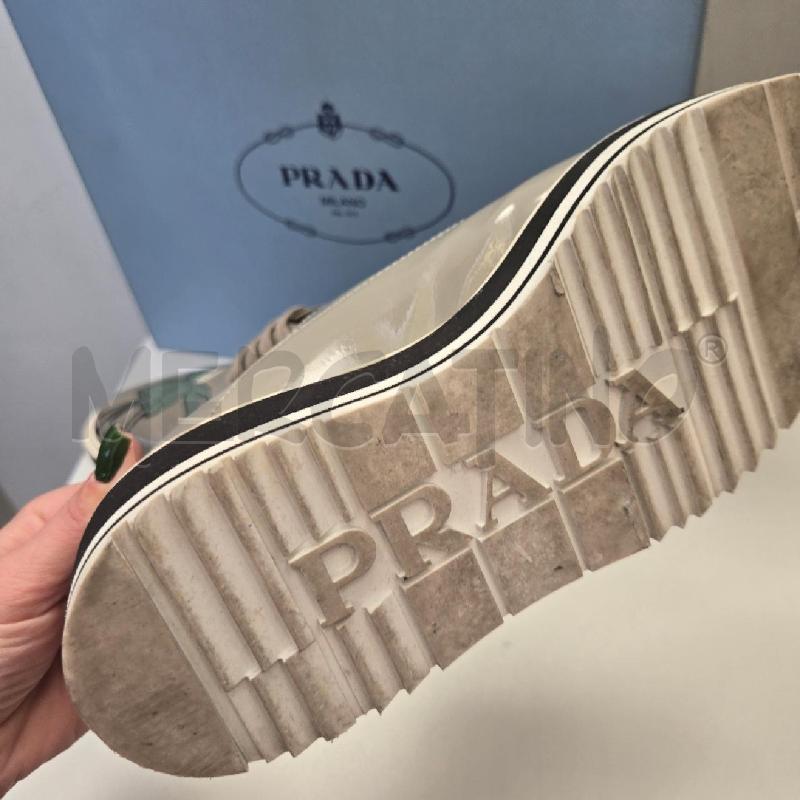 SCARPE DONNA PRADA GRIGIO POMICE TG 36.5 | Mercatino dell'Usato Arcore 4