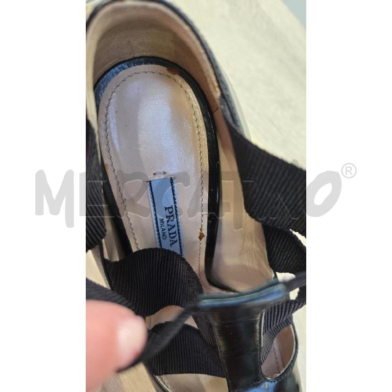 SCARPE DONNA PRADA NERE INTRECCIO | Mercatino dell'Usato Arcore 2