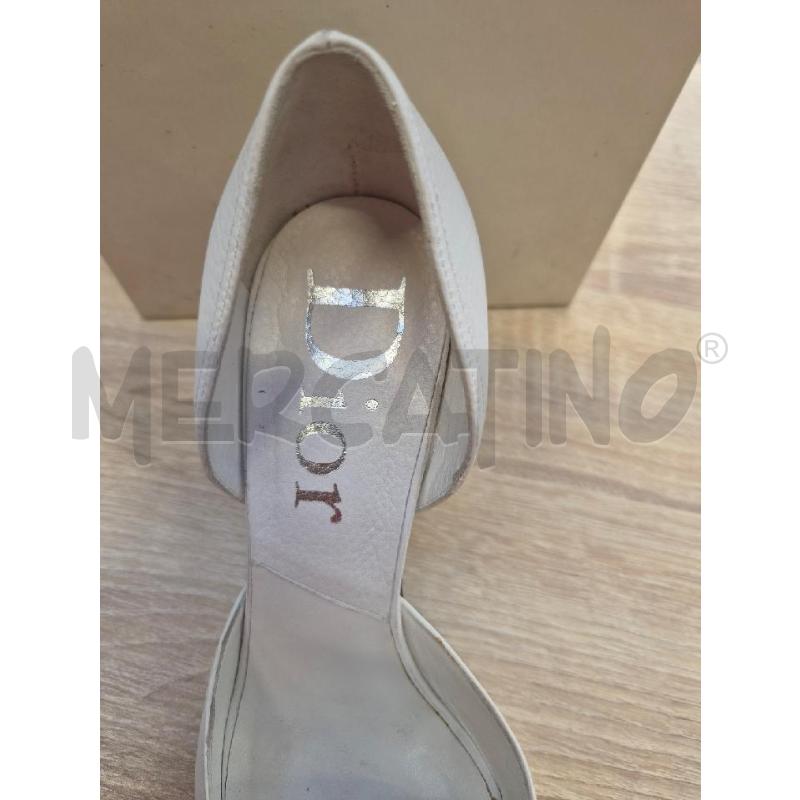 SCARPE DONNA TACCHI DIOR BIANCHI TG 36.5 | Mercatino dell'Usato Arcore 3