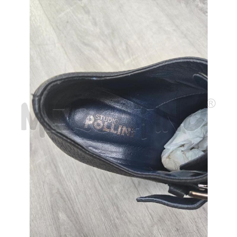 SCARPE DONNA TACCO POLLINE NERE TG 40 | Mercatino dell'Usato Arcore 2