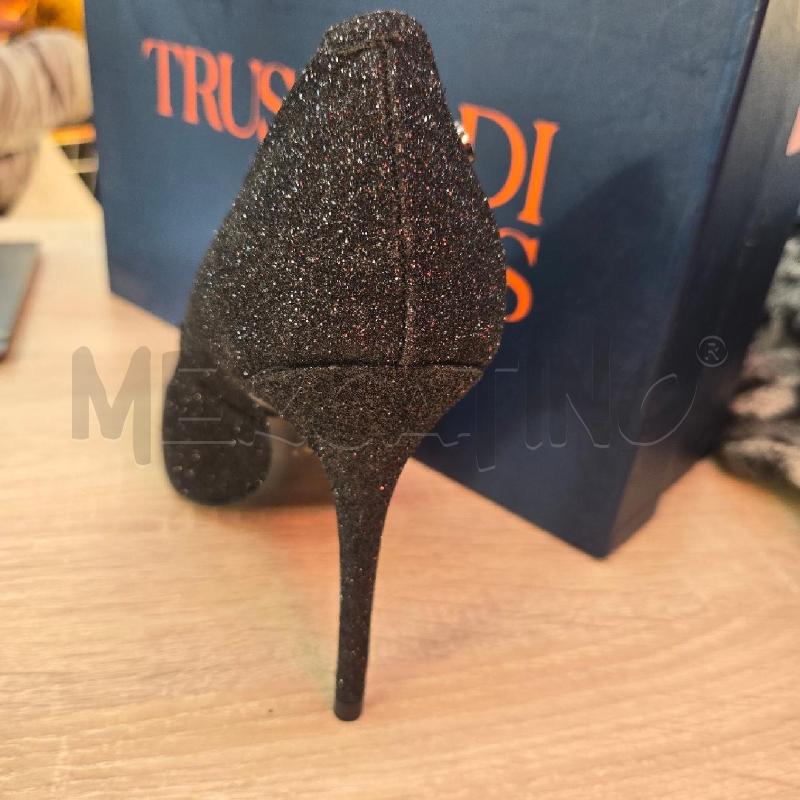 SCARPE DONNA TRUSSARDI GLITTER NERO TG 38 | Mercatino dell'Usato Arcore 3