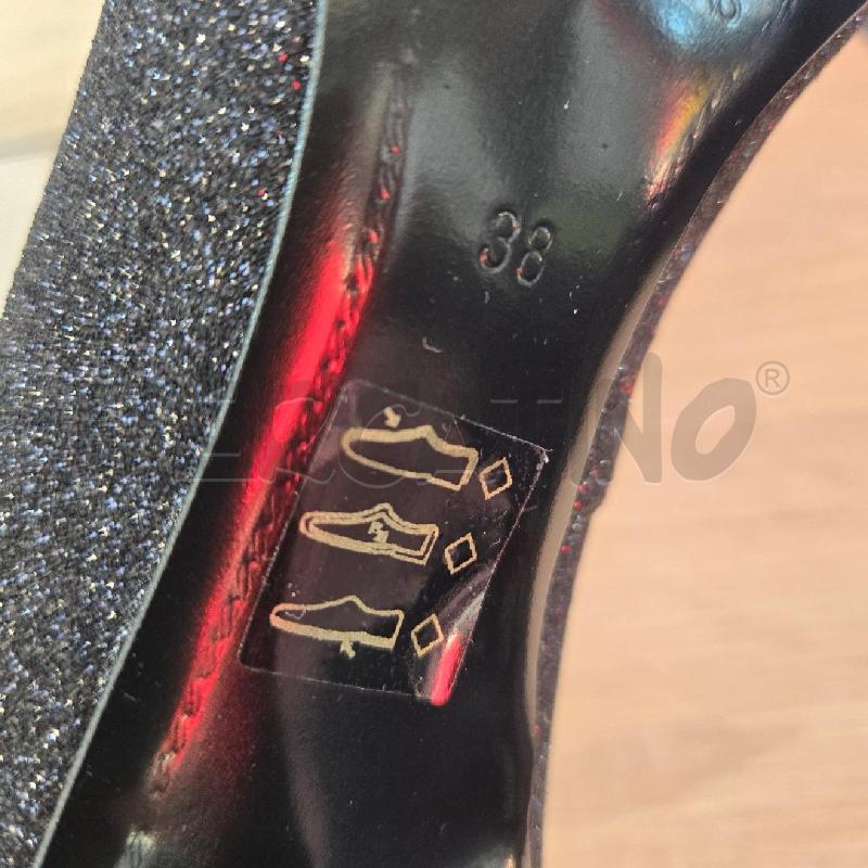 SCARPE DONNA TRUSSARDI GLITTER NERO TG 38 | Mercatino dell'Usato Arcore 5