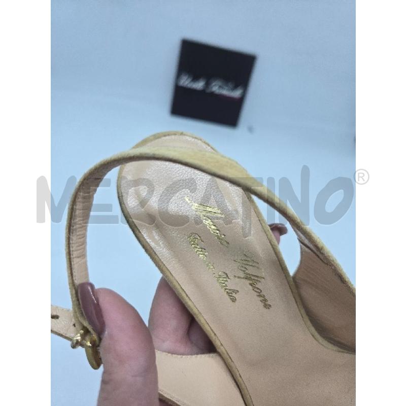 SCARPE DONNA VOLPONI GIALLO BURRO TG 38.5 | Mercatino dell'Usato Arcore 3