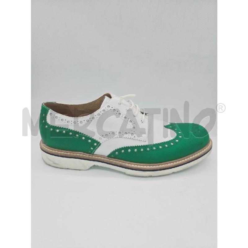 SCARPE UOMO GIORGIO ARMANI ROBIN BIANCO VERDE TG 43 | Mercatino dell'Usato Arcore 1