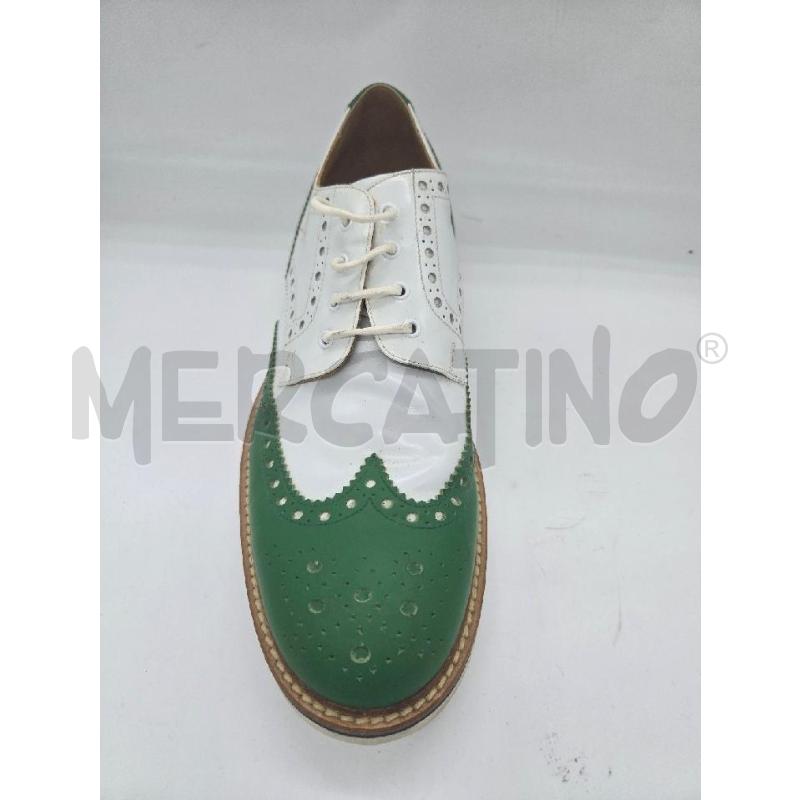 SCARPE UOMO GIORGIO ARMANI ROBIN BIANCO VERDE TG 43 | Mercatino dell'Usato Arcore 2