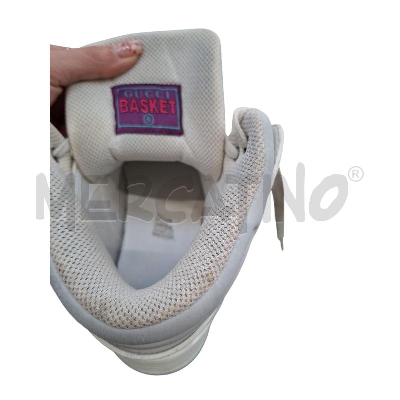 SCARPE UOMO GUCCI WHITE BASKET  | Mercatino dell'Usato Arcore 2