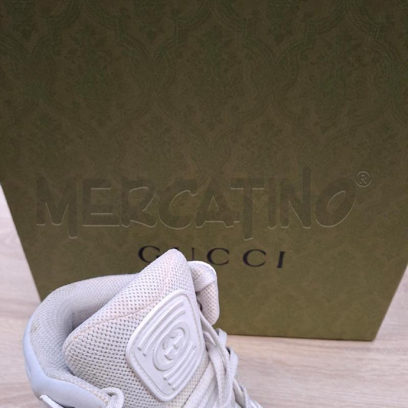 SCARPE UOMO GUCCI WHITE BASKET  | Mercatino dell'Usato Arcore 3