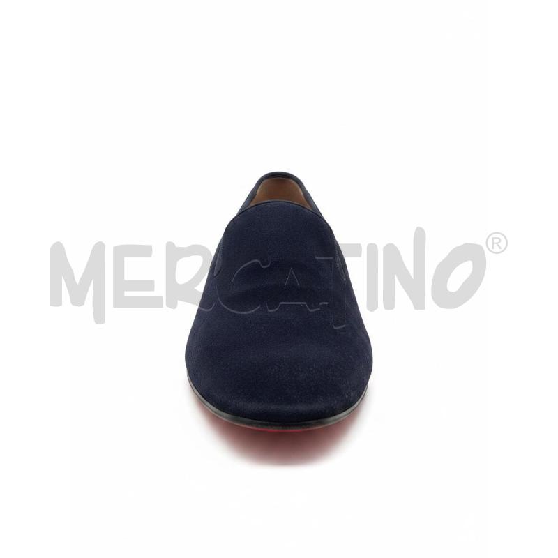SCARPE UOMO LOUBOUTIN BLU SCAMOSCIATE  | Mercatino dell'Usato Arcore 2