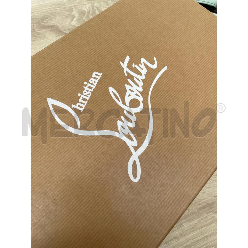 SCARPE UOMO LOUBOUTIN BLU SCAMOSCIATE  | Mercatino dell'Usato Arcore 3