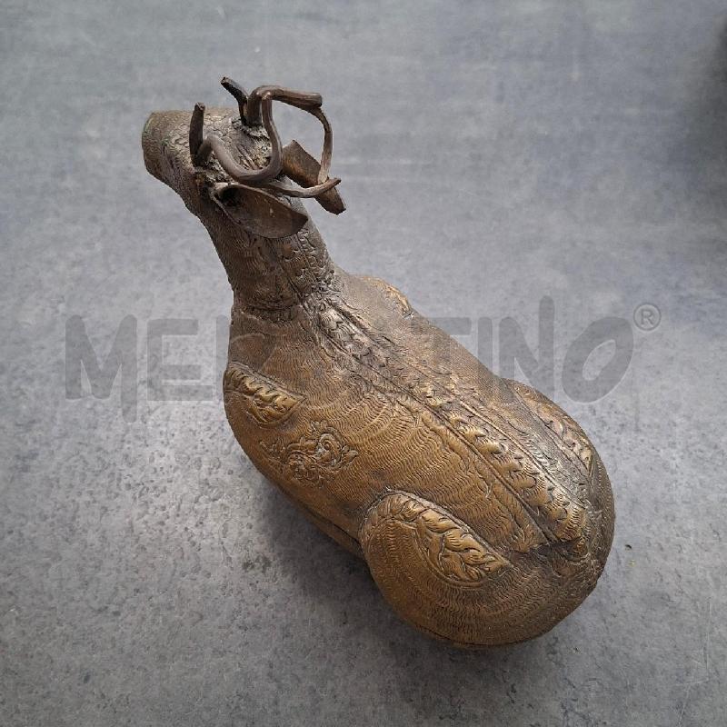 SCATOLA CERVO IN METALLO | Mercatino dell'Usato Arcore 5