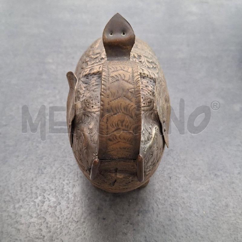 SCATOLA ELEFANTE IN METALLO | Mercatino dell'Usato Arcore 2