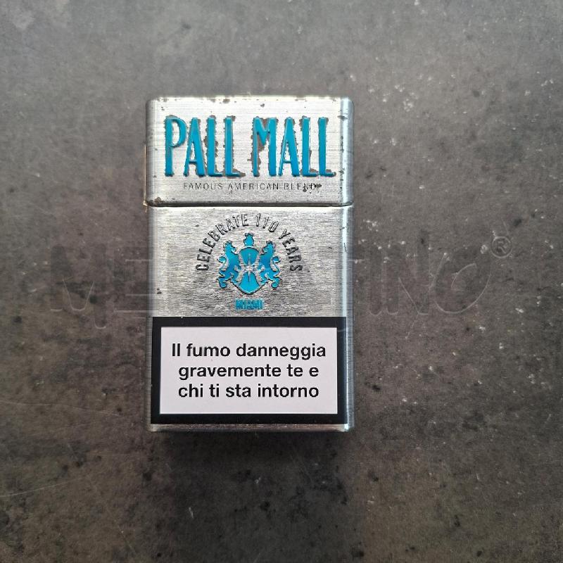 SCATOLA LATTA SIGARETTE PALL MALL  | Mercatino dell'Usato Arcore 1