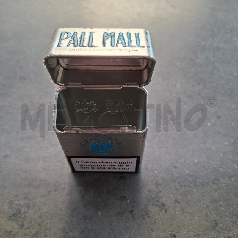 SCATOLA LATTA SIGARETTE PALL MALL  | Mercatino dell'Usato Arcore 3