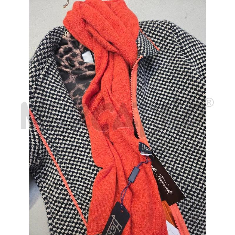 SCIARPA DONNA HERNO ARANCIO NEW | Mercatino dell'Usato Arcore 1