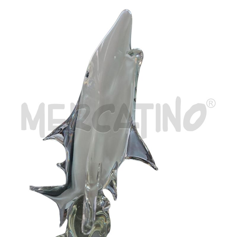 SCULTURA SQUALO IN VETRO DI MURANO ANNI 60 | Mercatino dell'Usato Arcore 2