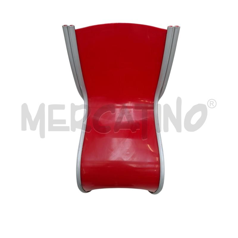 SEDIA KARTELL ROSSA | Mercatino dell'Usato Arcore 4