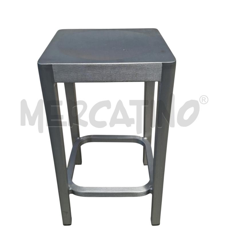 SGABELLO 60CM EMECO 0715 ALLUMINO | Mercatino dell'Usato Arcore 1