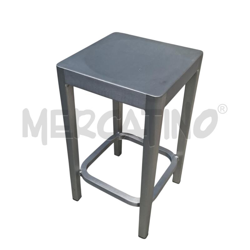 SGABELLO 60CM EMECO 0715 ALLUMINO | Mercatino dell'Usato Arcore 3