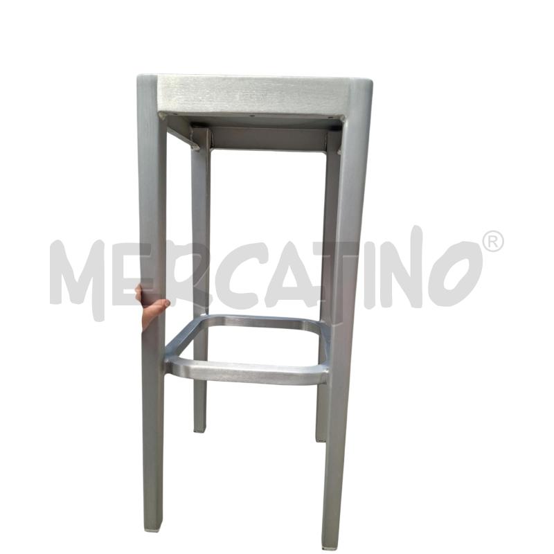 SGABELLO 75 CM EMECO 0715 ALLUMINO | Mercatino dell'Usato Arcore 5