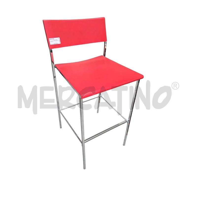 SGABELLO MIDIA BONTEMPI ROSSO | Mercatino dell'Usato Arcore 1