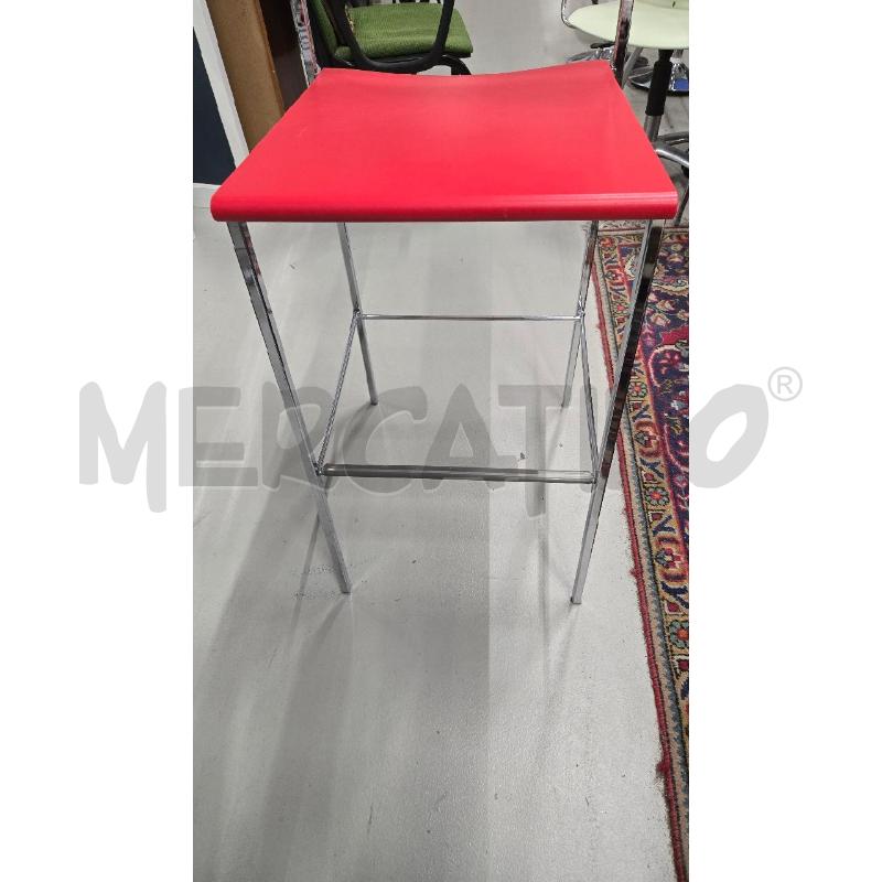 SGABELLO MIDIA BONTEMPI ROSSO | Mercatino dell'Usato Arcore 2