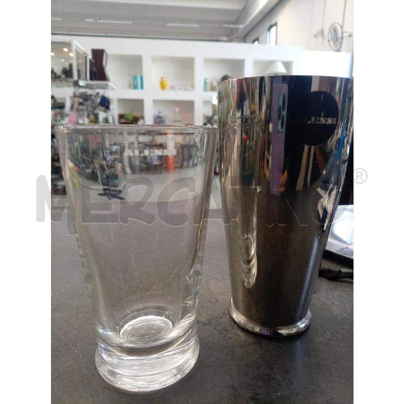 SHAKER ALESSI CON BICCHIERE | Mercatino dell'Usato Arcore 1