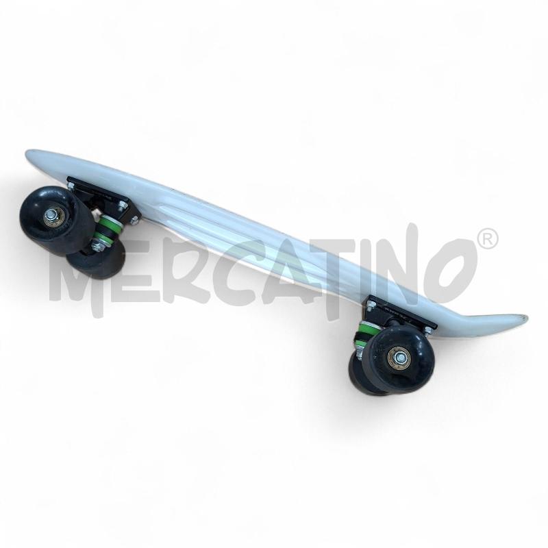 SKATEBOARD PENNY BIANCO RUOTE NERE  | Mercatino dell'Usato Arcore 4