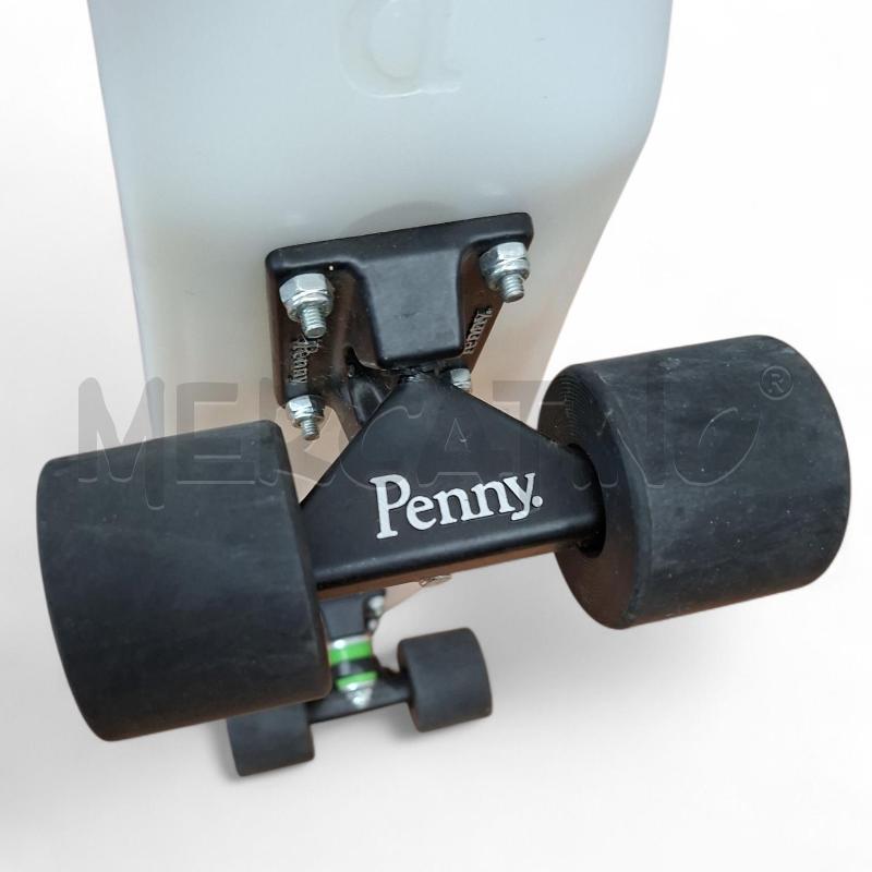 SKATEBOARD PENNY BIANCO RUOTE NERE  | Mercatino dell'Usato Arcore 5