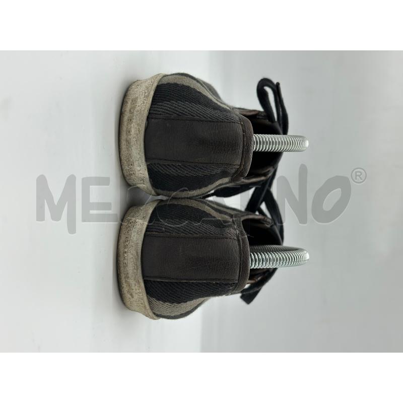 SNEAKERS DONNA BURBERRY MARRONI IN PELLE TG.40  | Mercatino dell'Usato Arcore 3