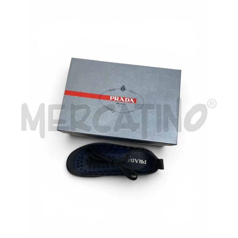 SNEAKERS DONNA PRADA BLU E NERE TG 40 | Mercatino dell'Usato Arcore 3