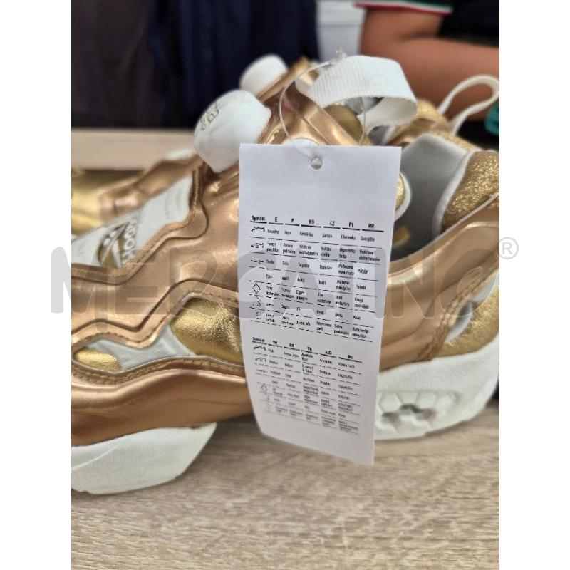 SNEAKERS DONNA REEBOK GOLD TG 37 CON SC  | Mercatino dell'Usato Arcore 3