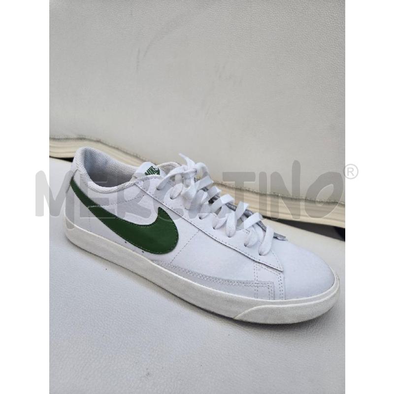 SNEAKERS UNI NIKE BIANCO VERDE TG 40.5 | Mercatino dell'Usato Arcore 1