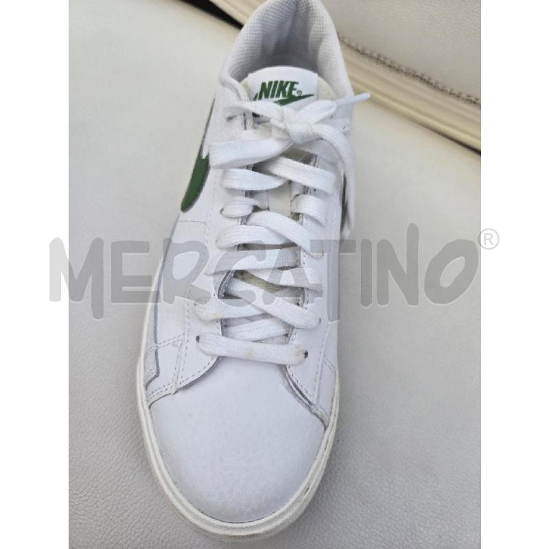 SNEAKERS UNI NIKE BIANCO VERDE TG 40.5 | Mercatino dell'Usato Arcore 3