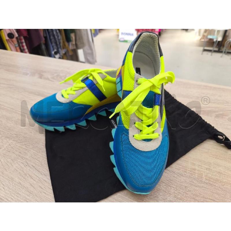 SNEAKERS UOMO DOLCE&GABBANA CAPRI BLU VERDE TG 42 | Mercatino dell'Usato Arcore 2