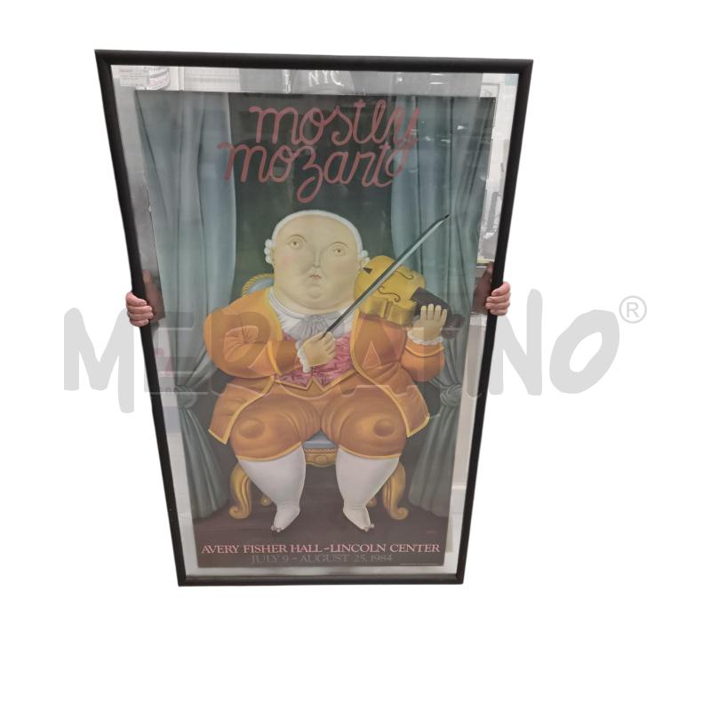 STAMPA FERNANDO BOTERO MOSTLY MOZART CORNICE 160X100 | Mercatino dell'Usato Arcore 1