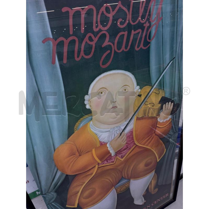 STAMPA FERNANDO BOTERO MOSTLY MOZART CORNICE 160X100 | Mercatino dell'Usato Arcore 2
