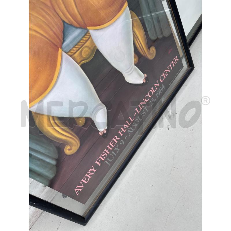 STAMPA FERNANDO BOTERO MOSTLY MOZART CORNICE 160X100 | Mercatino dell'Usato Arcore 3