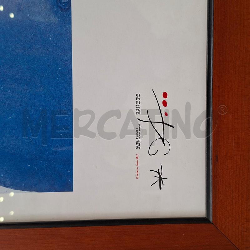 STAMPA JOAN MIRO DONA OCELL ESTELS 1977 | Mercatino dell'Usato Arcore 5