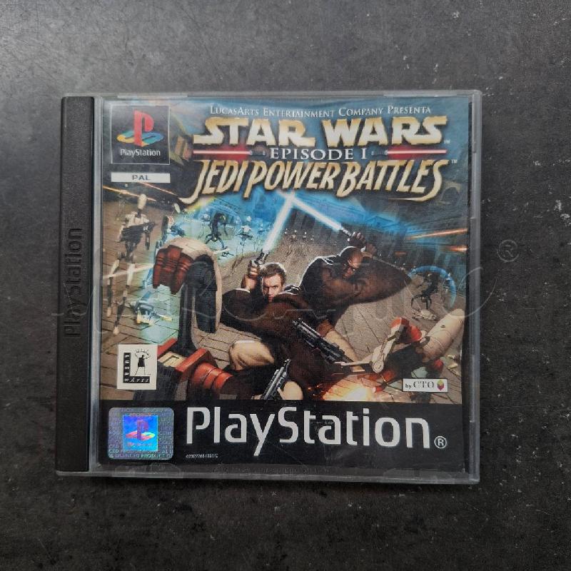 STAR WARS EPISODE 1 JEDI POWER BATTLES PS1 ITA | Mercatino dell'Usato Arcore 1
